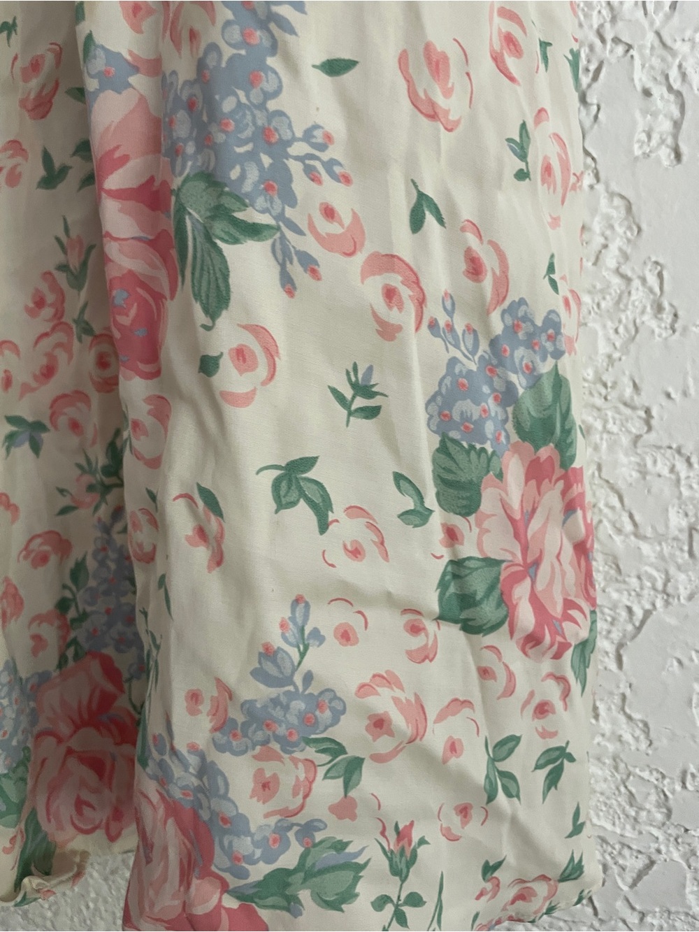 Ralph Lauren RARE Vintage 80s Cottagecore Country Prairie Floral Rayon Skirt - Picture 3 of 5